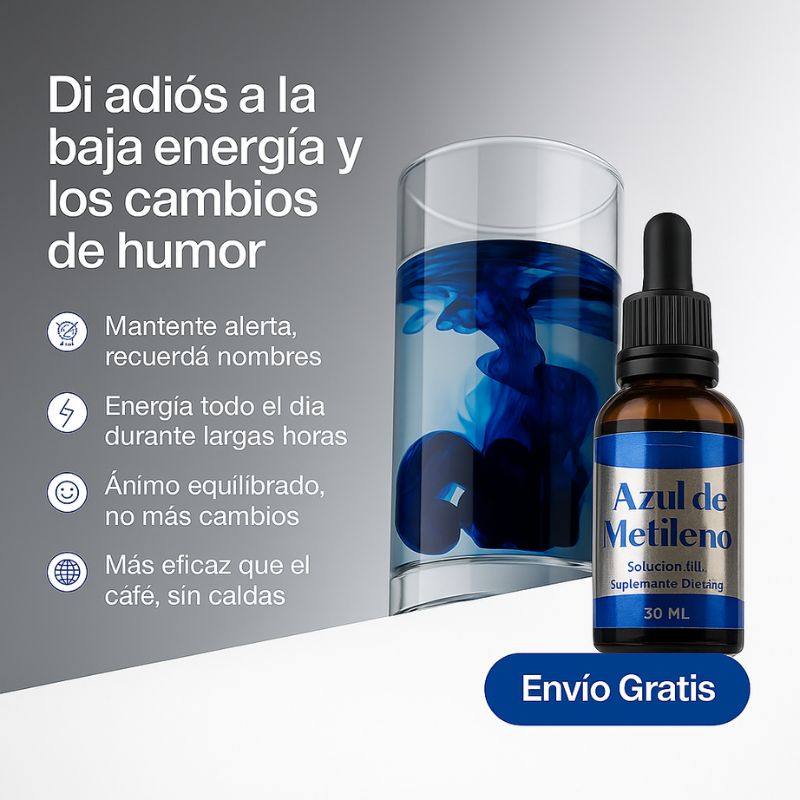 ClarityBlue | Azul De Metileno Ayurvedic en Gotas