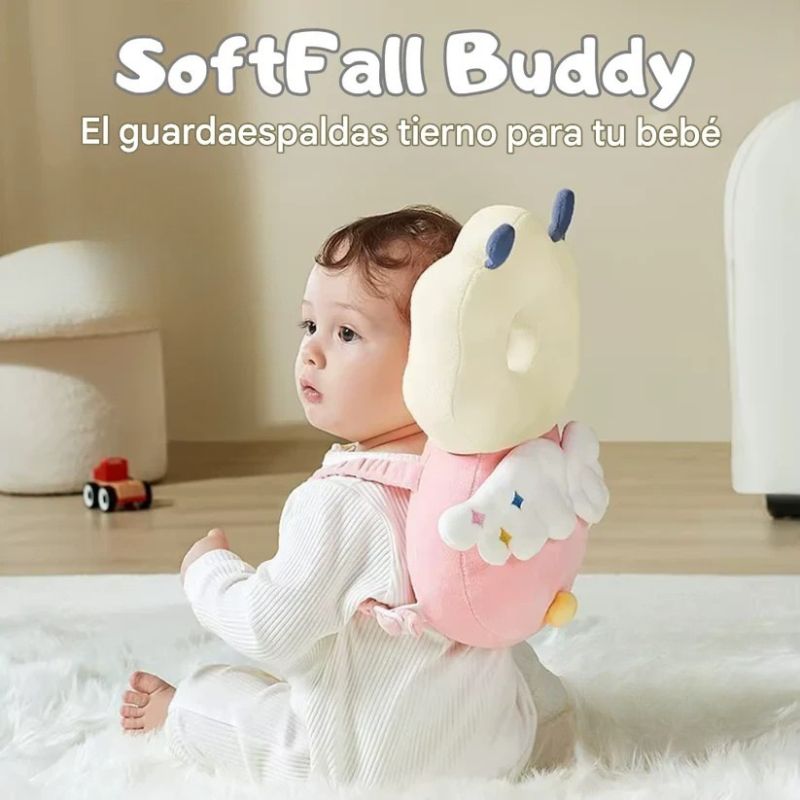 SoftFall Buddy | Mochila con cojin Protector de Cabeza para Bebé