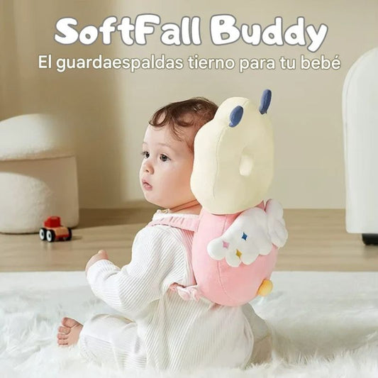 SoftFall Buddy | Mochila con cojin Protector de Cabeza para Bebé