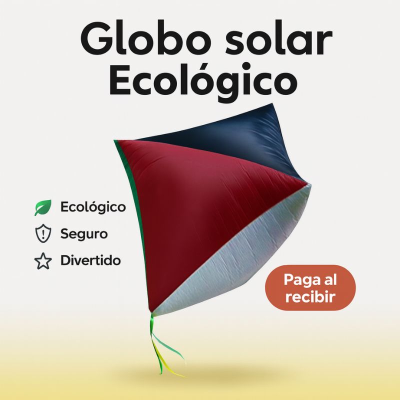 EcoGlobo | Globo Solar Ecológico para Ambientar Espacios
