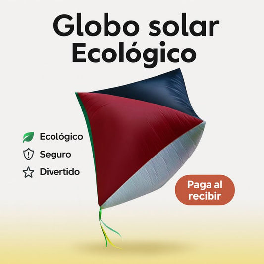EcoGlobo | Globo Solar Ecológico para Ambientar Espacios