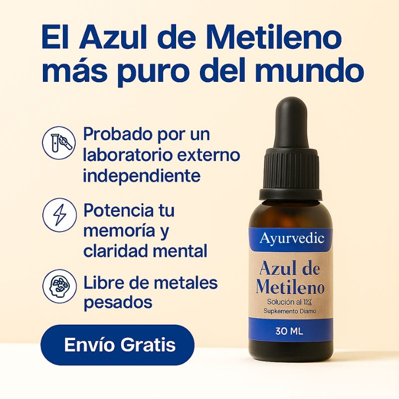 ClarityBlue | Azul De Metileno Ayurvedic en Gotas