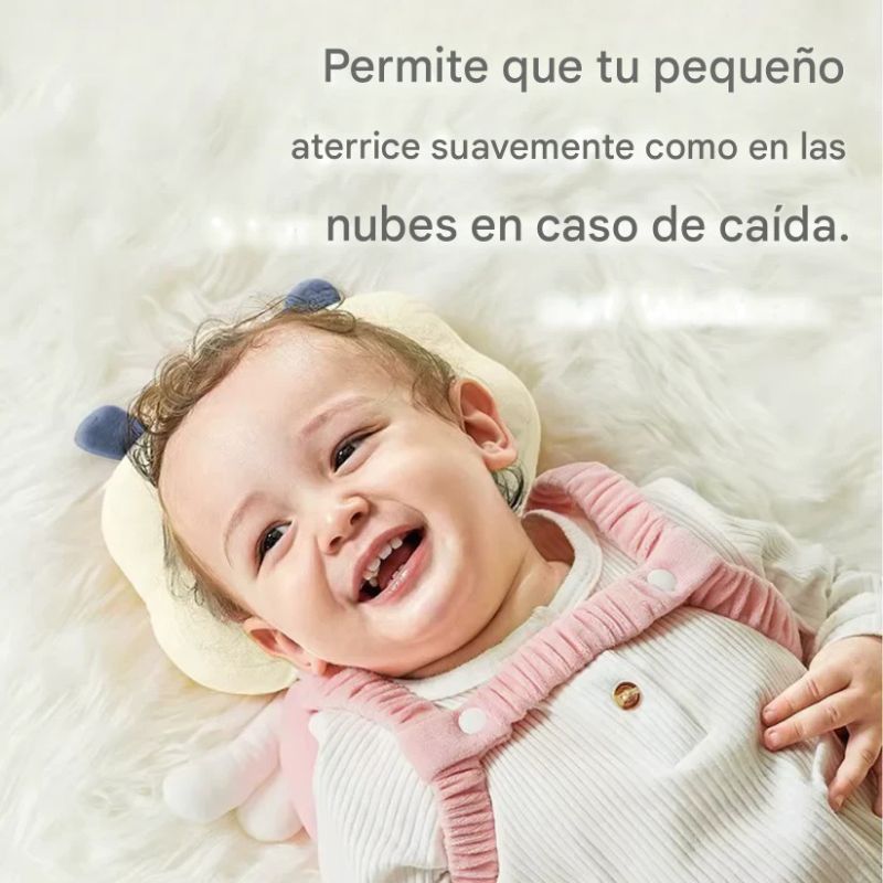 SoftFall Buddy | Mochila con cojin Protector de Cabeza para Bebé