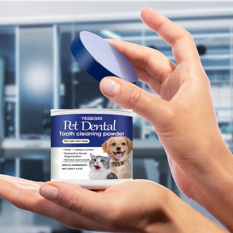 FreshPet™ | Polvo de Limpieza Dental para Mascotas