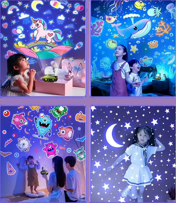 Robot LightPro | Proyector 360 con Diseño de Robot