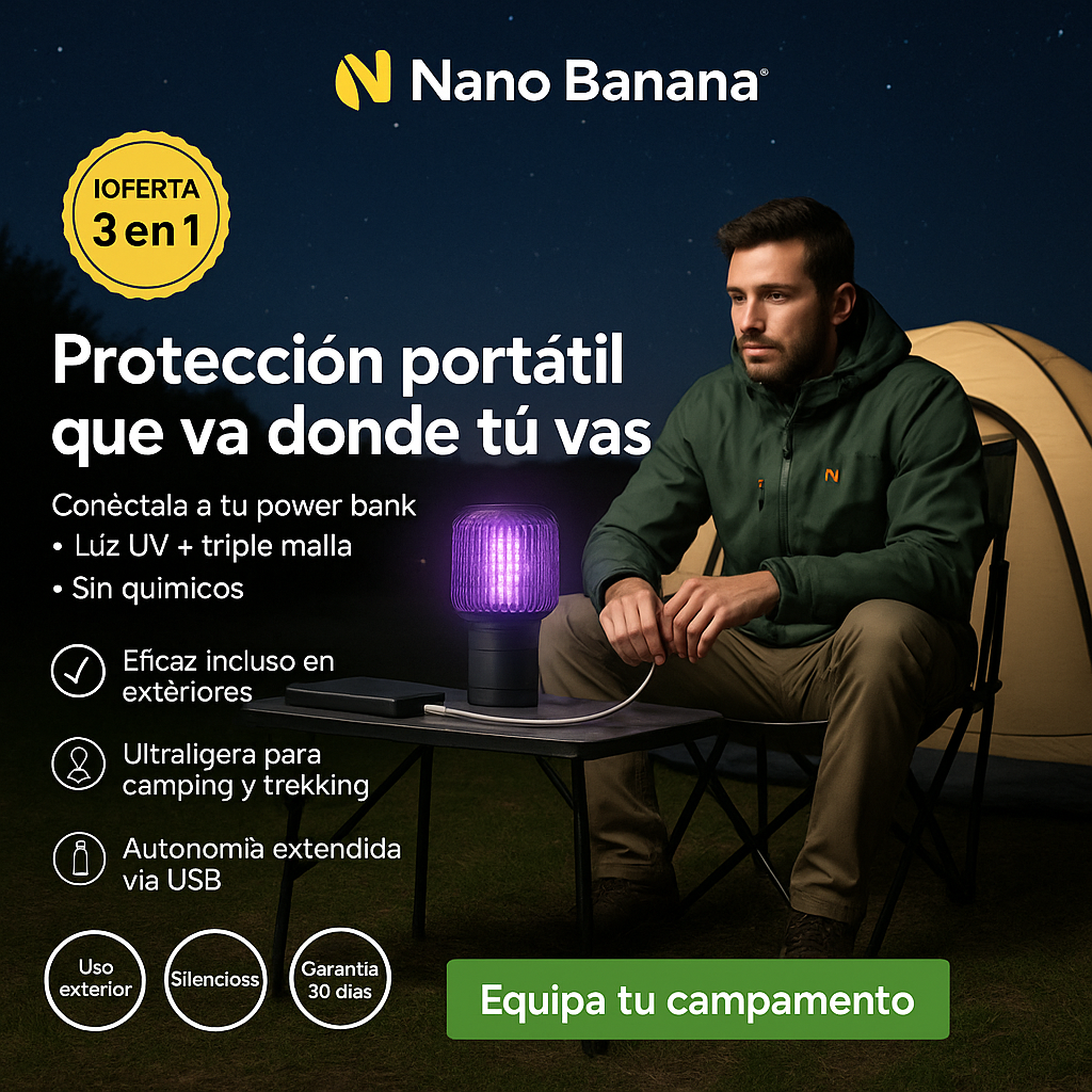 MosquitoOff | Mini Raqueta Eléctrica Atrapamoscos 💥4 X 1