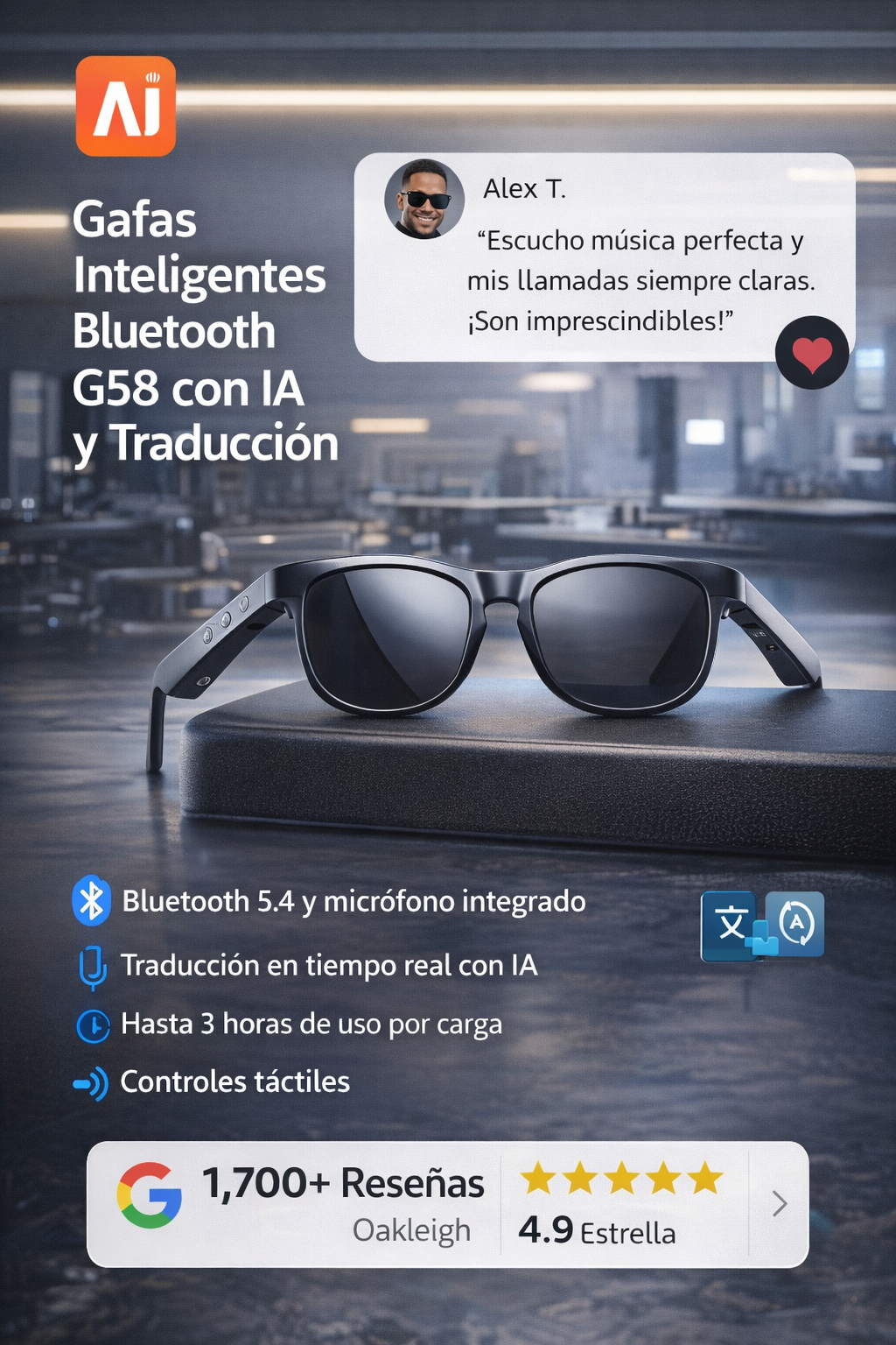 LENTES  SMART AUDIO PRO