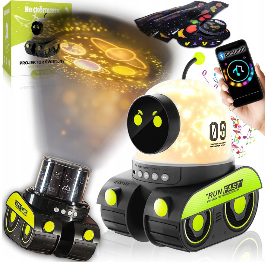 Robot LightPro | Proyector 360 con Diseño de Robot